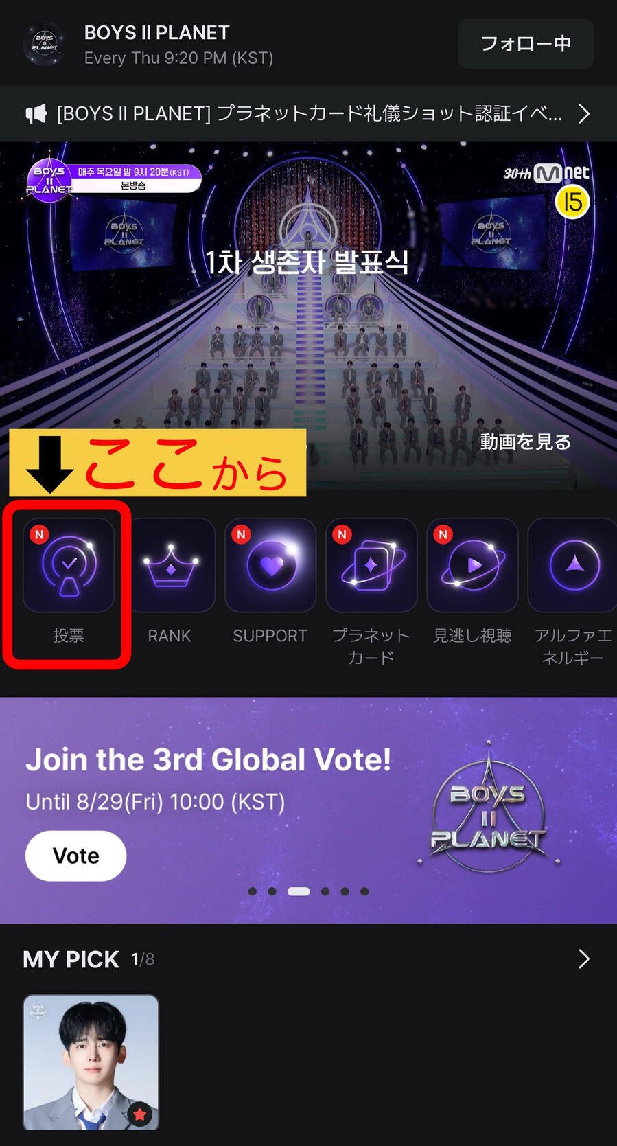 ユメキ_投票したい ユメキに投票できない、方法が難しい方向け